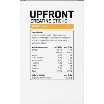Upfront Creatine Sticks 10 Stuks