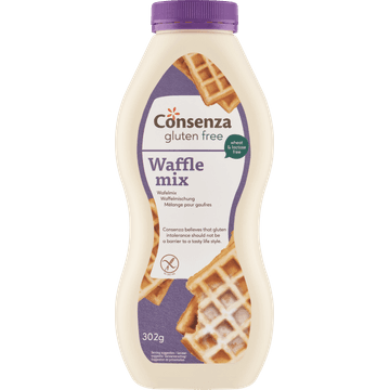 Consenza Gluten Free Wafelmix 302 g