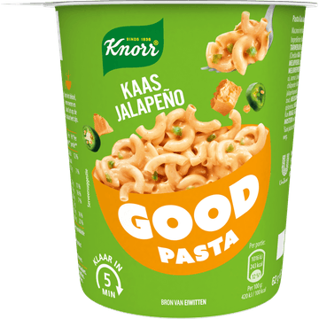 Knorr Good Pasta Kaas Jalapeño 62 g