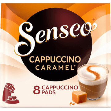 Senseo Cappuccino Caramel Koffiepads 8 Stuks