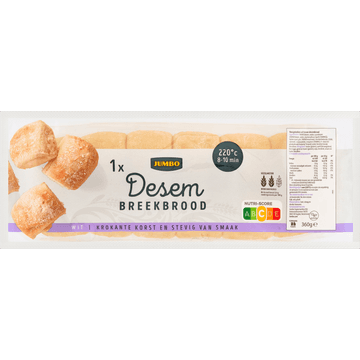 Jumbo - Desem Breekbrood Wit - 1 Stuk