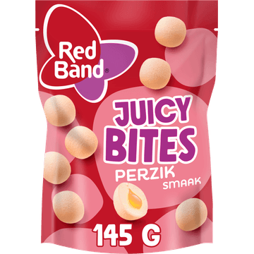 Red Band Bites peach