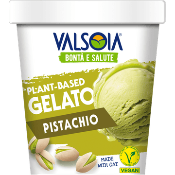 Valsoia Plant-Based Gelato Pistachio 300 g