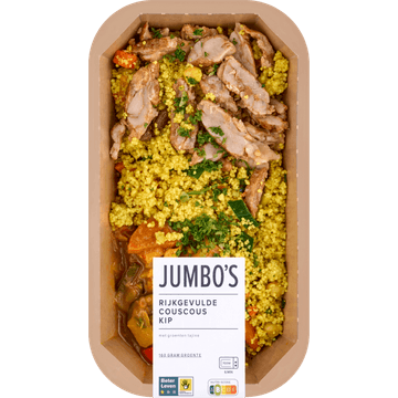 Jumbo's Verse Maaltijd Couscous Kip met Groenten Tajine 450 g