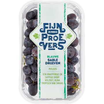 Jumbo Fijnproevers Blauwe Sable Druiven 400g