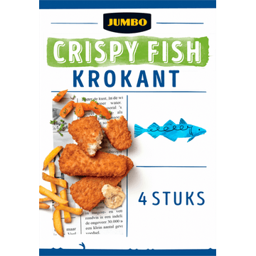 Jumbo Crispy Fish 4 Stuks