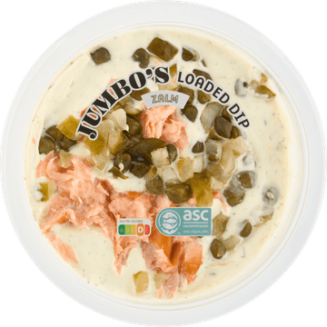 Jumbo's Loaded Dip Zalm 165 g