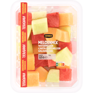 Jumbo Meloenmix Watermeloen Cantaloupe Meloen Galiameloen 325 g