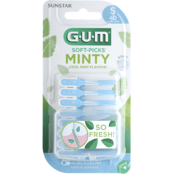 GUM Soft-Picks Comfort Flex Cool Mint S 40 Stuks