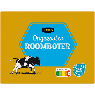 Jumbo Ongezouten Roomboter 250 g