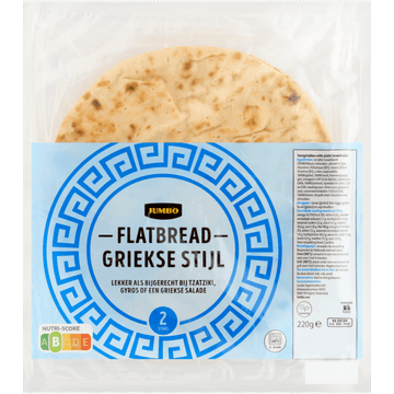 Jumbo Flatbread Griekse Stijl 2 Stuks