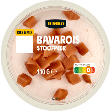 Jumbo Bavarois Stoofpeer 110 g