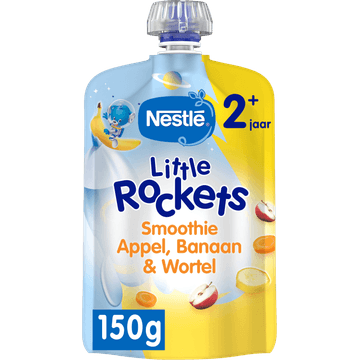 NESTLÉ Little Rockets Smoothie Appel Banaan Wortel 150 g