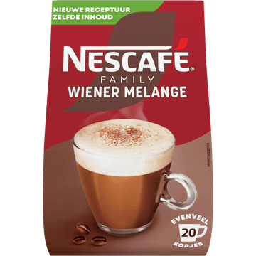 Nescafe Wiener Melange Family oposkoffie 25 koppen