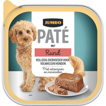 Jumbo Hond Paté met Rund 300 g