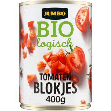 Jumbo Biologisch Tomatenblokjes 400 g