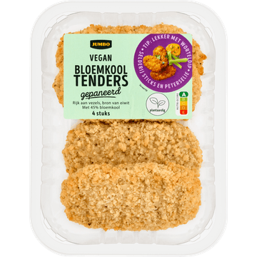 Jumbo Vegan Bloemkool Tenders Gepaneerd 4 Stuks