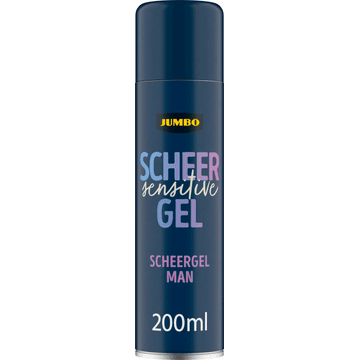 Jumbo Scheergel Man Sensitive 200 ml
