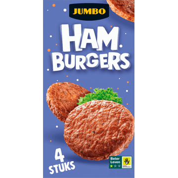 Jumbo Hamburgers 4 Stuks