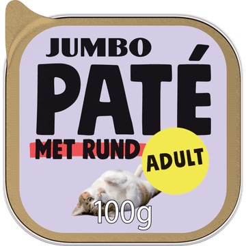 Jumbo Paté met Rund Adult 100 g