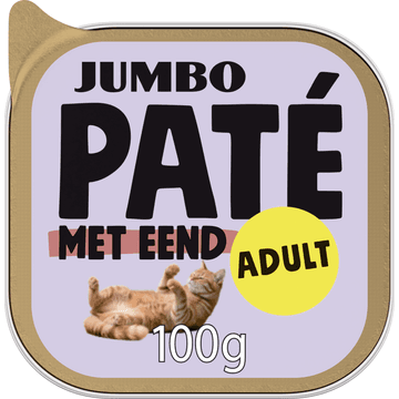 Jumbo Paté met Eend Adult 100 g