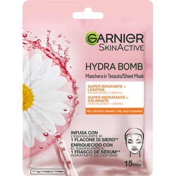 Garnier SkinActive Hydra Bomb Tissue Masker met Kamille 28g