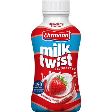 Ehrmann Milk Twist Strawberry flavour 400 ml