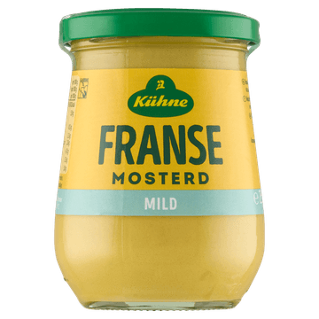 Kühne Franse Mosterd Mild 255 g