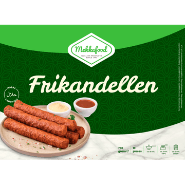 Mekkafood Frikandellen 10 x 70 g