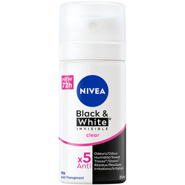 Nivea Black & White Invisible Deo Spray 35 ML