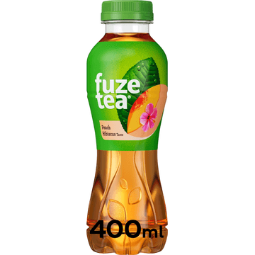 Fuze Tea Black Iced Tea Peach Hibiscus 400 ml