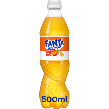 Fanta orange zero sugar 0,5 L