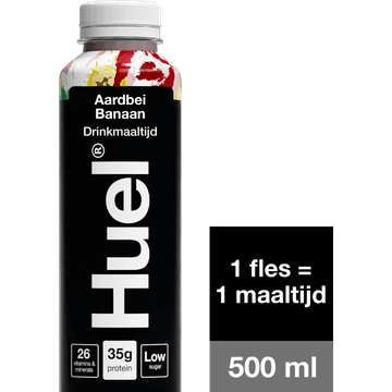Huel Black Edition Strawberry & Banana Shake 500 ML