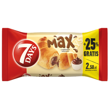 7Days Super Max Croissant met Choco Vulling 110 g