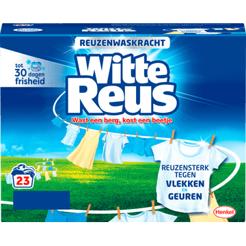 Witte Reus Poeder 1.15kg, 23 Wasbeurten