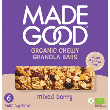Made Good Mixed Berry Granola Bars 6 x 24 g