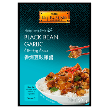 Lee Kum Kee Woksaus Black Bean Garlic 50g