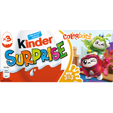 Kinder Surprise 3 x 20 g