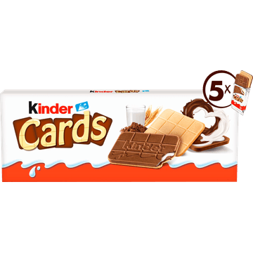 Kinder Cards 5 x 2 Stuks 128 g