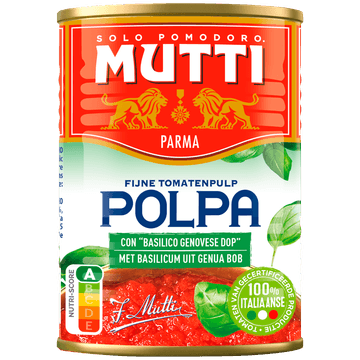Mutti Polpa di Pomodoro Basilicum 400g