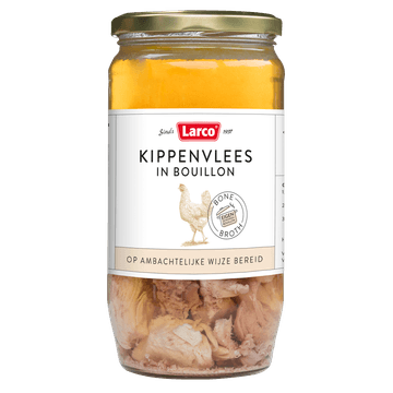 Larco Kippenvlees in Bouillon 800 ml