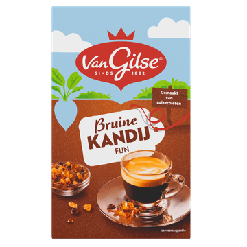 Van Gilse Bruine Kandij Fijn 500 g