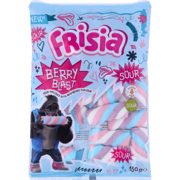 Frisia Berry Blast Sour Mallows 150g