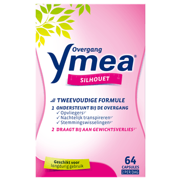 Ymea Silhouet capsules voedingssuplement, 64 stuks