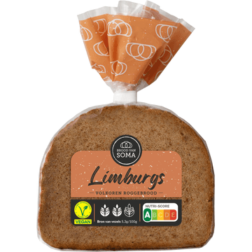 Brood van Soma Limburgs Volkoren Roggebrood 400 g