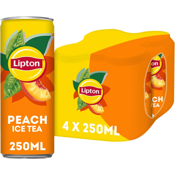 Lipton Ice Tea Peach 4 x 250 ml