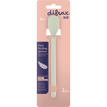 Difrax Eerste Voedingslepels 2 Stuks