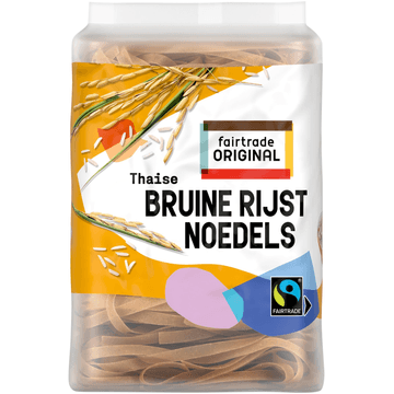Fairtrade Original Thaise Bruine Rijstnoedels 225 g