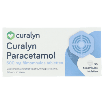 Curalyn Paracetamol FOH 500mg, 50 Tabletten
