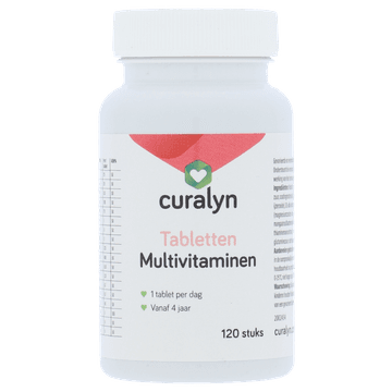 Curalyn Multivitaminen & Mineralen Tabletten 120 Stuks